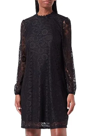 Pieces® Pcolline LS Lace Dress Noos BC Vestito, , XS Donna