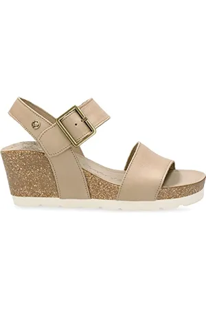 Panama Jack Vega, Sandali con Zeppa Donna, , 37 EU