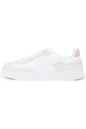 Tommy Hilfiger Donna Sneakers Court Heritage Profilo Basso, (White), 37 EU