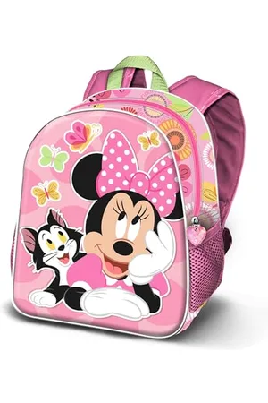Disney Minni Mouse Kitten-Zainetto Basic, Rosa, 30 x 38 cm, Capacità 13 L