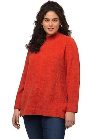 Ulla Popken Maglione con Effetto Morbido, , 52-54 Donna