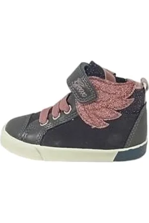 Geox B Kilwi Girl A, Scarpe da Ginnastica Bambina, Grigio , 27 EU