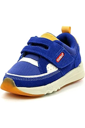 Kickers KIKUSTOM, Scarpe da Ginnastica, Marine Camel, 35 EU