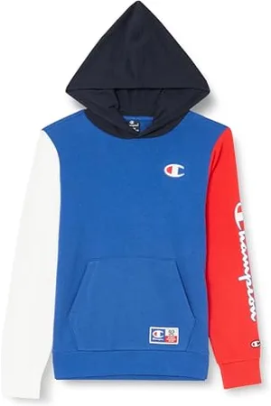 Champion Legacy Retro Sport B - Spring Terry Color Block Felpa con Cappuccio, , 9-10 Anni Bambino SS24