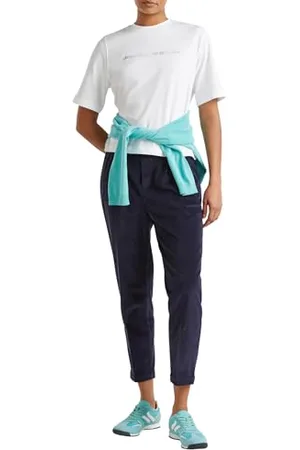 Benetton Pantalone 4ha2556k4 Pantaloni, V2, XS Donna
