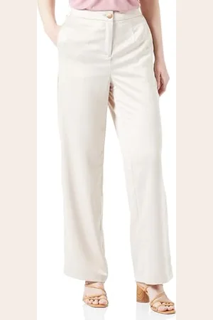 VERO MODA Vmuvita Wide Pant TLR Btq Pantaloni in Tessuto, , 42 Donna