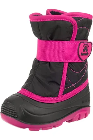 Kamik Snowbug3, Stivali da Neve Bambina, Rosa (Black Rose Bro), 26 EU
