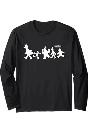 Sesamstraat Friends White Silhouettes, Friends Maglia a Manica