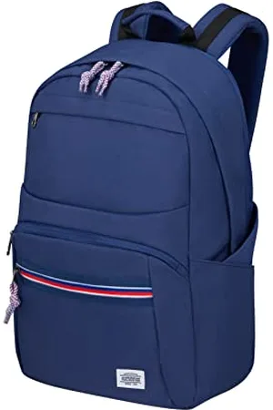 American Tourister Upbeat - Zaino per laptop, 45 cm, 21.5 L, Navy Blue