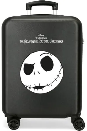 Disney Joumma Nightmare Valigia da cabina nera 38 x 55 x 20 cm Rigido 2 kg Chiusura a combinazione laterale ABS 2 kg 35 L Bagaglio a mano, , Taglia unica, Valigia cabina