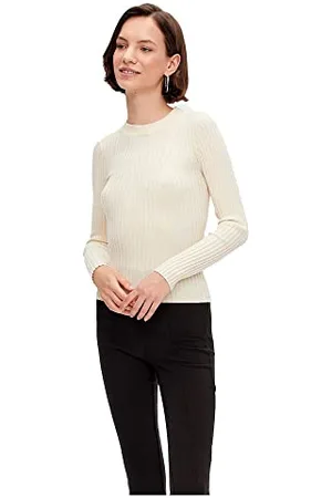 Pieces® Pccrista LS O-Neck Maglia Noos BC Pullover, , XS Donna