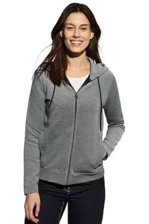 CECIL B322941 Giacca con Cappuccio Two Tone, , S Donna