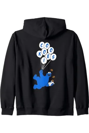 Sesamstraat Cookie Balloons, Felpa con Cappuccio