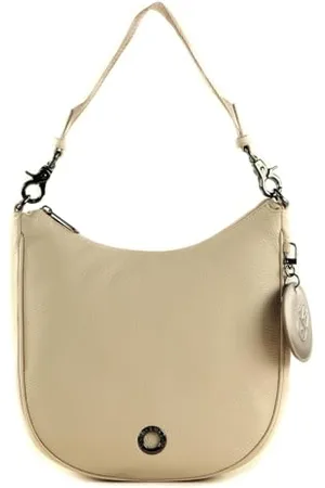 Mandarina Duck Mellow Leather P10FZT75, Borsa A Spalla Donna, (Papyrus), 26x28x9.5 (L x H x W)