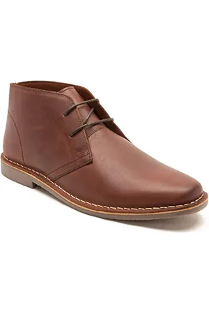 Thomas Crick Red Tape Gobi, Stivali Chukka Uomo, Marrone (Wood 0), 42 EU