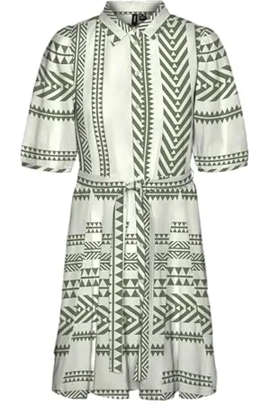 VERO MODA Vmdicthe 2/4 Short Volume Dress Wvn Ga Keid, , XS Donna
