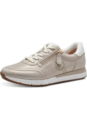 Tamaris Comfort Damen Sneaker Flach zum Schnüren mit Reißverschluss, Scarpe da Ginnastica Donna, , 41 EU