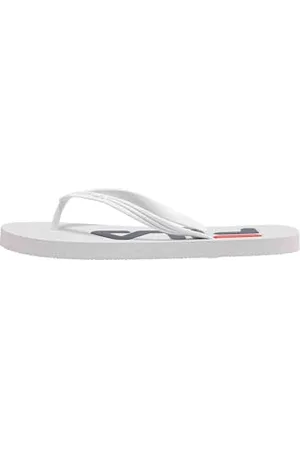 Fila Troy Slipper Wmn, Infradito Donna, White, 42 EU