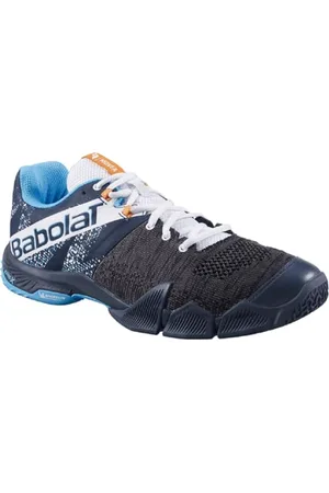 Babolat Scarpe da Padel Uomo Movea Men-Tenuta e Ammortizzazione-2 Cinghie Potenti-Suola Traspirante Ortholite-Marca Francese-Grey, , 40 EU Larga