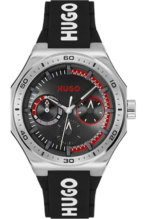 HUGO BOSS Orologio Analogico Multifunzione al Quarzo da Uomo Collezione #GRAIL SPORT - Disponibile con cinturino in acciaio inossidabile o cinturino in pelle