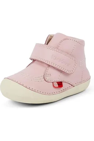 Kickers Softer Hi Boots | Soft Sole | Easy Fasten | Comfortable | Cushioned, Stivali Unisex-Bimbi 0-24, , 18 EU