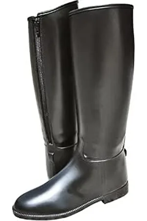 Hkm Stivali da equitazione, da donna, fusto corto e largo, con chiusura lampo, Donna, 549257, , 40