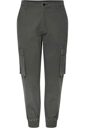 ONLY Onlbetsy-Alva MW Ank Cargo Pnt Noos Pantaloni, Beluga, 42 Donna