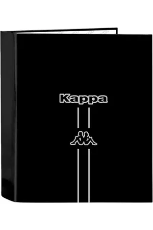 Safta KAPPA DARK - Cartella a 4 anelli, ideale per bambini di diverse età, comoda e versatile, qualità e resistenza, 27 x 6 x 33 cm, , M, Casual