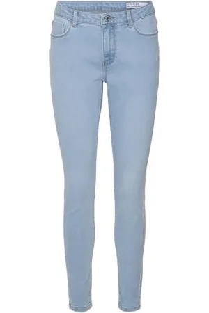 VERO MODA Vmelly Mr Skinny Jeans Blue Noos, , (M) W x 30L Donna