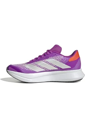 adidas Duramo SL 2 Running Shoes, Scarpe da Corsa Donna, Purple Burst/Zero Met./Impact Orange, 37 1/3 EU