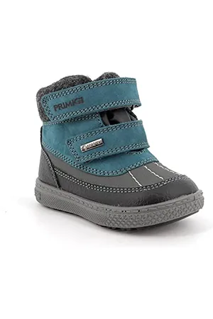 Primigi PBZGT 83579, Stivali Invernali, Unisex - Bambini e Ragazzi, Grigio/Blu, 25 EU