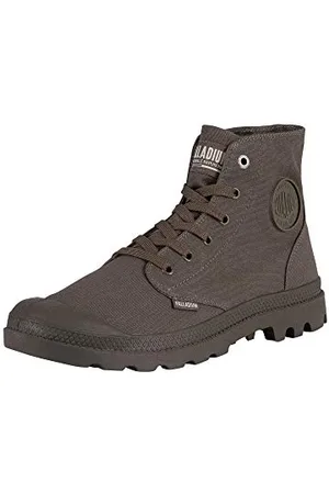Palladium Pampa Monochrome, Stivali Sneaker Unisex - Adulto, Verde (Scuro), 46 EU