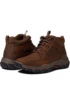 Skechers Respektiert-Boswell, Stivaletto Uomo, Marrone, 46 EU X-Larga