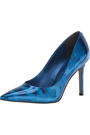 Sam Edelman Nocciola, Scarpe décolleté Donna, Blu Reale Metallizzato, 37.5 EU