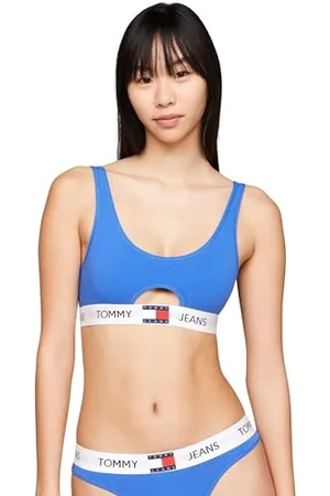 Tommy Hilfiger Bralette Donna Cut-out, (Empire Blue), XL