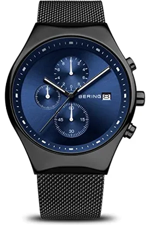Bering Uomo Analogico Quarzo Classic Orologio con Cinturino in Acciaio inossidabile Cinturino e Vetro zaffiro 18842-227