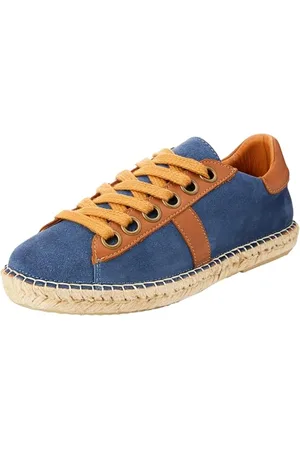 Fly London SLAW526FLY, Scarpe da Ginnastica Uomo, Jeans/Tan, 41 EU