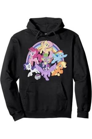 My Little Pony : Friendship Is Magic Group Shot Felpa con Cappuccio