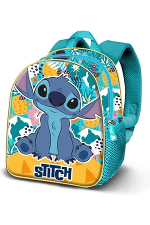 Disney Lilo e Stitch Colors-Zainetto Basic, Turchese, 30 x 38 cm, Capacità 13 L