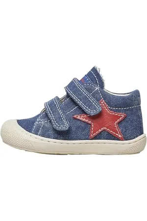 Naturino Kolde VL, Scarpe da Bambini, Blu (Jeans), 18 EU