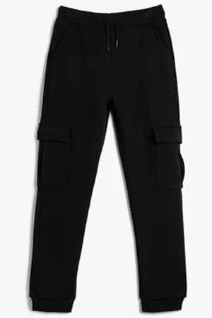 Koton Basic Jogger Sweatpants Pocket Detail Drawstring Soft Interior, Pantaloni della Tuta Ragazzi, (999)