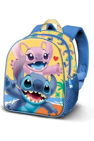 Disney Lilo e Stitch Ocean-Zainetto Basic, Blu, 30 x 38 cm, Capacità 13 L