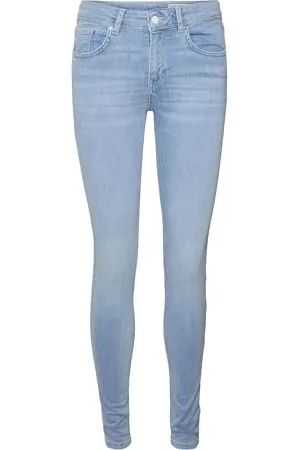 VERO MODA VMLUX MR Slim Jeans RI371 GA Noos, , M Donna