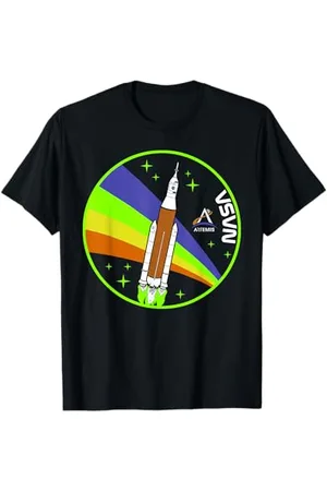 Nasa NASA Artemis Missione SLS Launch Rainbow Maglietta