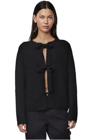 Pieces® Pcsilly LS Reversible Tie Knit Exp Noos Maglione Cardigan, , XS Donna