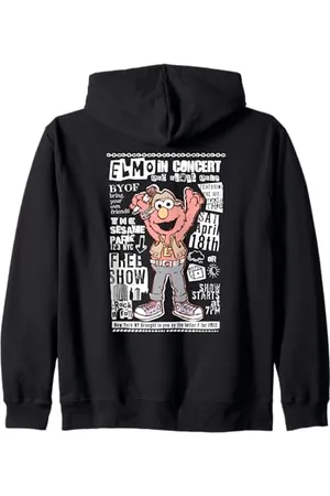 Sesamstraat Elmo in concert Cool Young, Felpa con Cappuccio