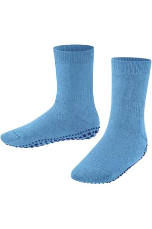 Falke Catspads K Hp cotone lana con suola in gomma 1 paio, Calze da casa Unisex - Bambini, , 35/38 EU