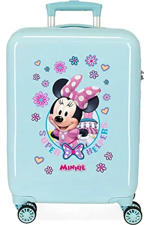 Disney Super Helpers Valigia da Cabina, Rigida ABS, Chiusura a Combinazione Laterale, 4 Ruote Doppie, Bagaglio a Mano