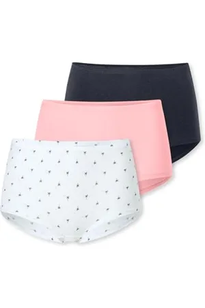 Schiesser Mädchen 3 Pack Unterwäsche Shorts Weiches Bündchen-95/5 Organic Bio Baumwolle-Größe 140 bis Boxer a Pantaloncino, , 176 Bambine e Ragazze