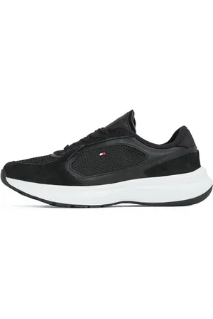 Tommy Hilfiger Donna Sneakers Runner Sporty Profilo Basso, (Black), 36